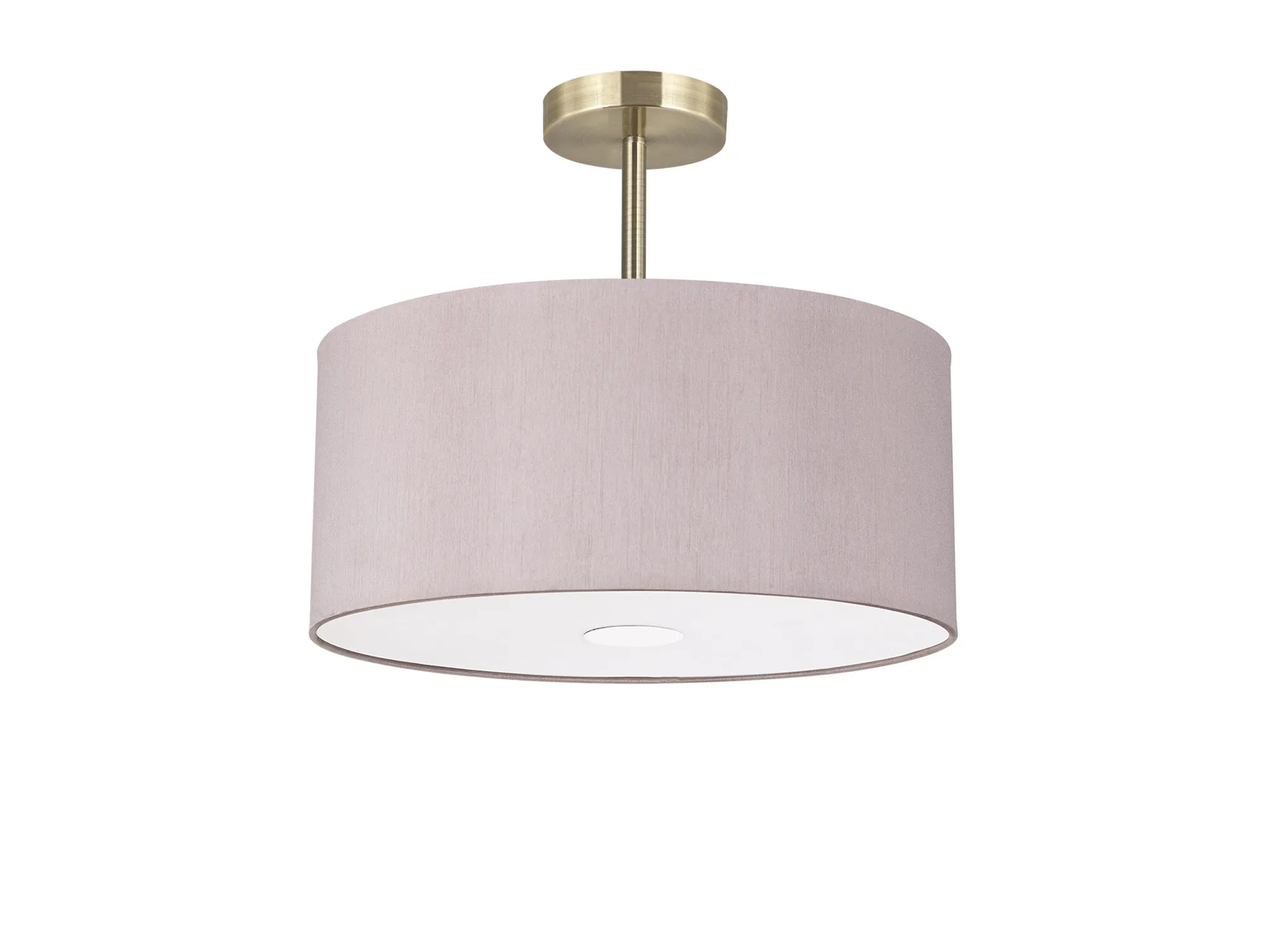 Universal 40cm Frosted Acrylic Diffuser Chrome Centre White D0319  Deco Universal